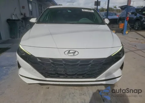 2023 Hyundai Elantra Blue из США, поврежденный, VIN KMHLM4AJ0PU042599
